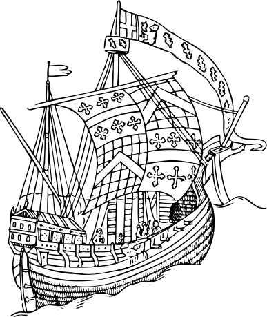 ship from the mid-15th century