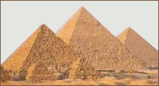 Egypt pyramids small