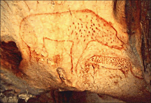 Ardeche France cave painting
