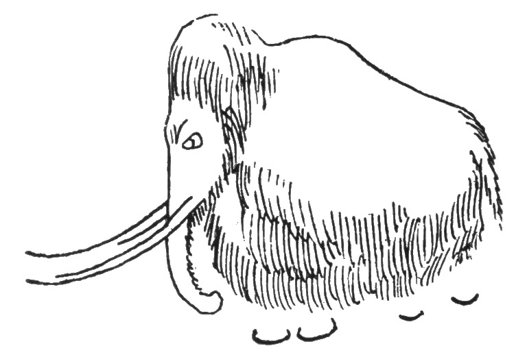mammoth in Font de Gaume cavern