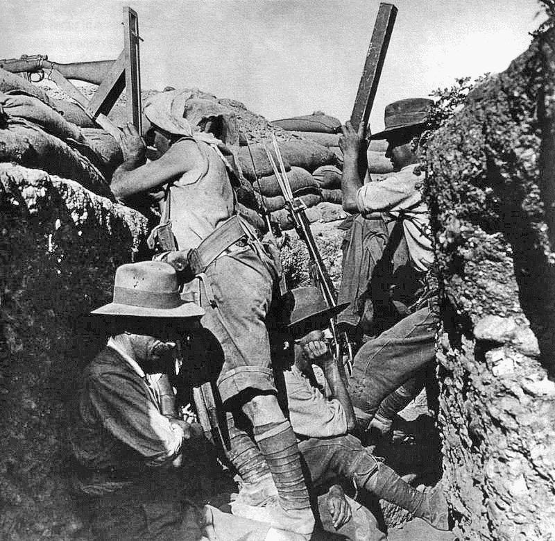 Periscope rifle Gallipoli 1915