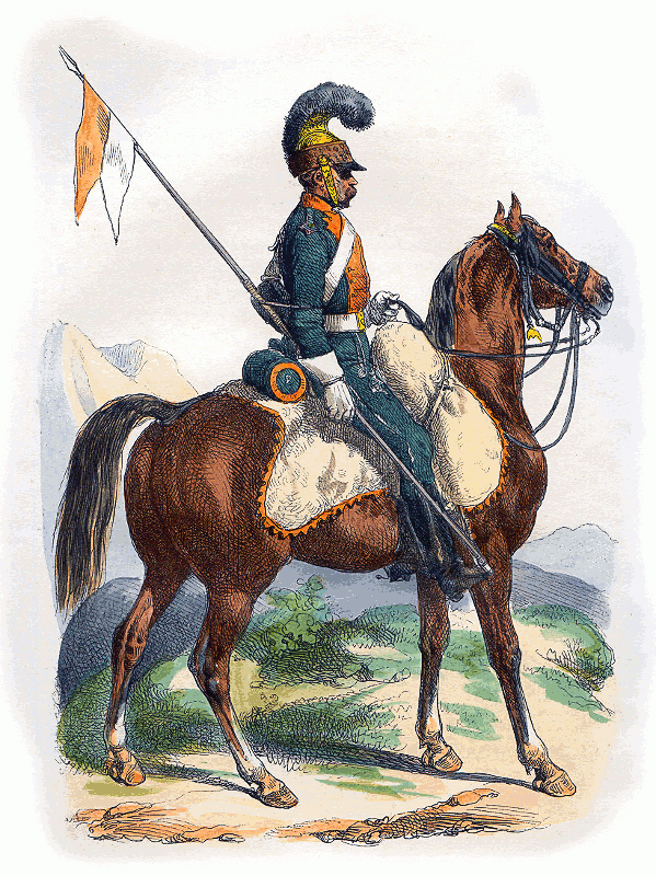 French Light horse lancer