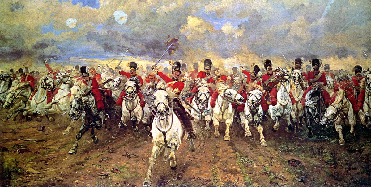 charge of the Royal Scots Greys