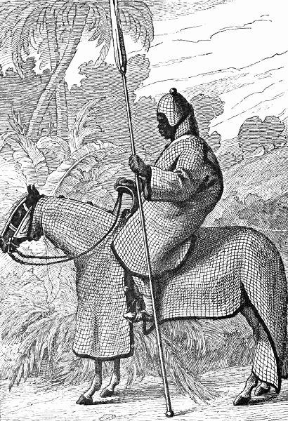 Lancer of army for Sultan of Begharmi